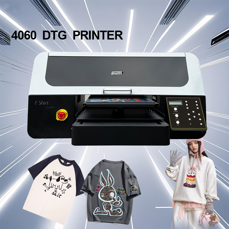Commercial Dtf Printing Machine - Impressora digital de camiseta modelo 4060
