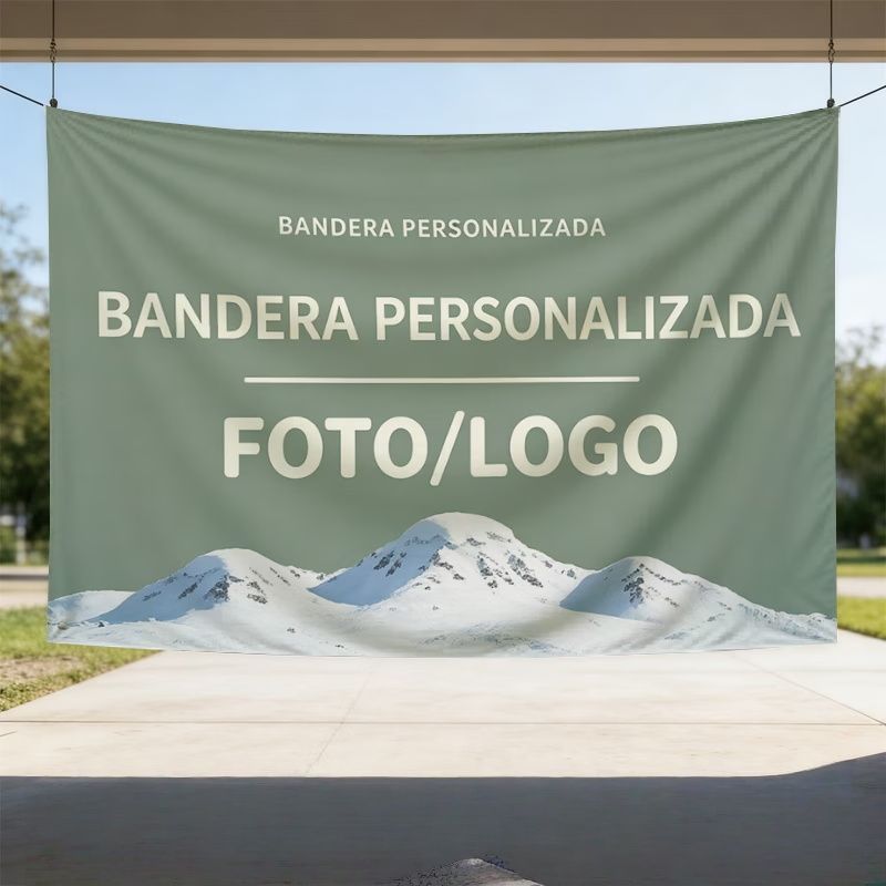 Commercial Printing Logo - Bandeiras personalizadas, ideais para logotipos, oficinas