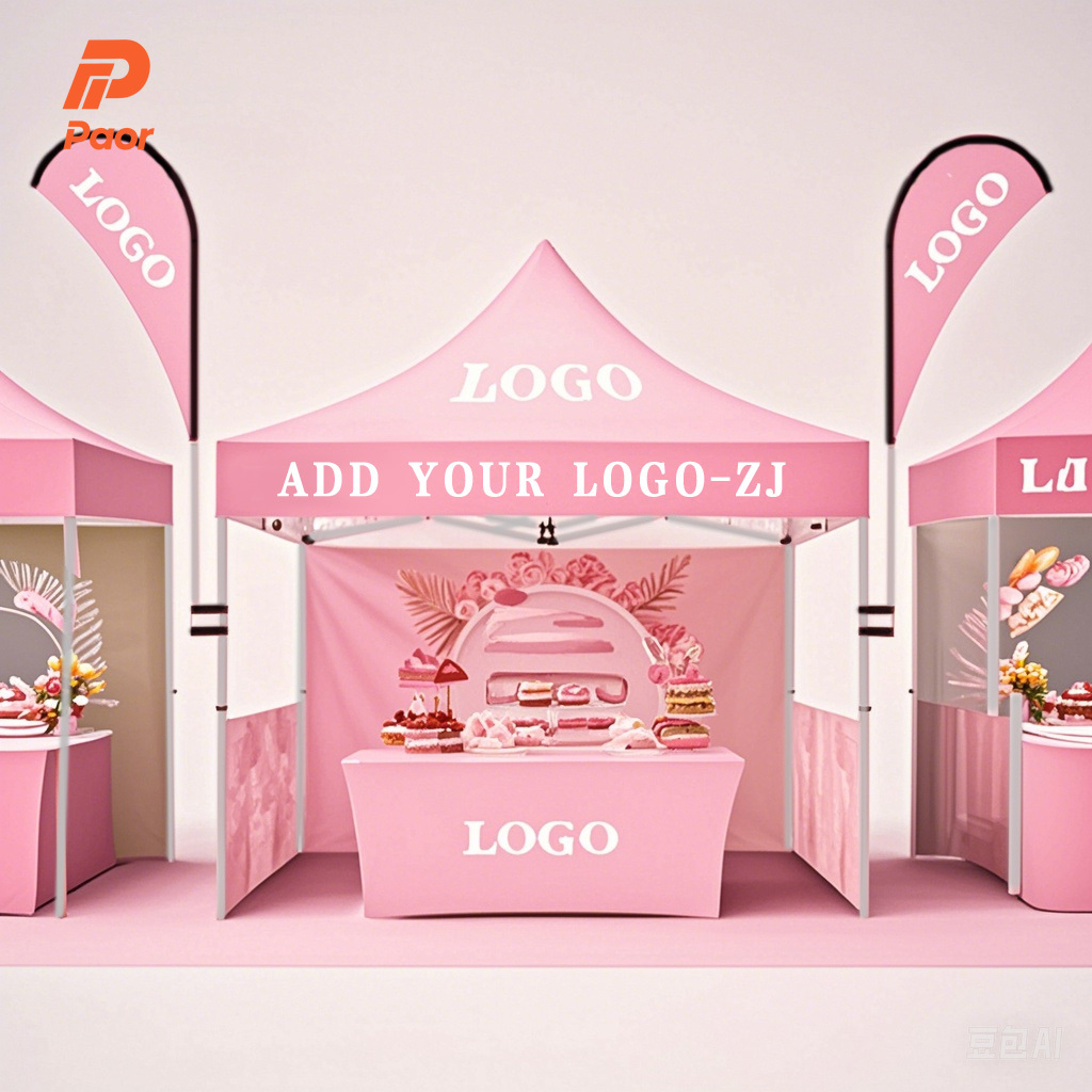 Tenda personalizada de alumíni - Commercial Printing Logo avaliação e preço