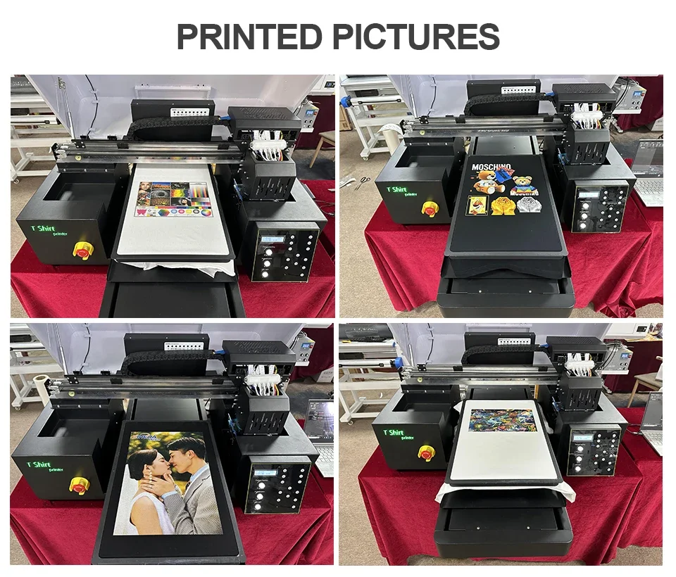 Impressora dtg para roupas 40c - Commercial Dtf Printing Machine avaliação e preço