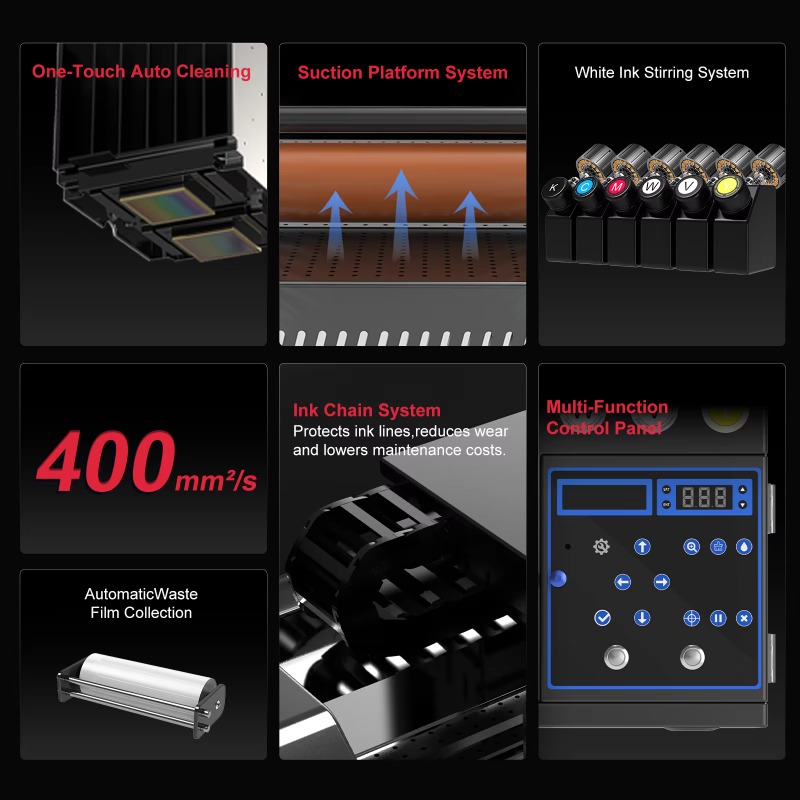 Impressora UV DTF A3 Rainbow,  - Dtf Film Roll A3 avaliação e preço