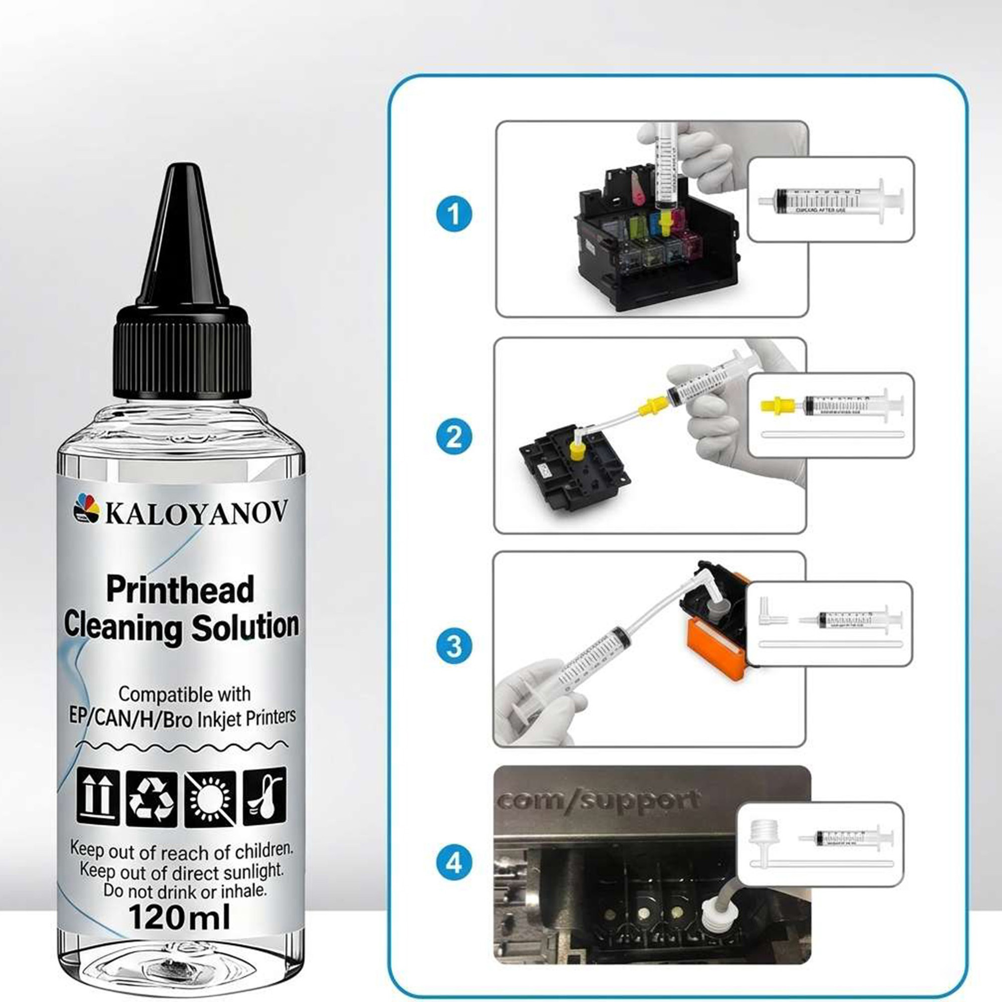 Kit Profissional de Limpeza de - Print Head Cleaning Kit avaliação e preço