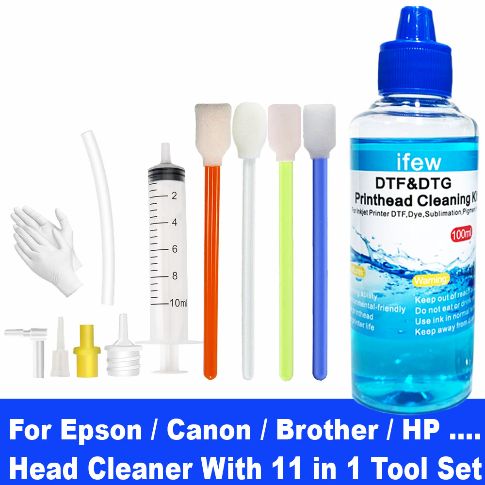 Kit de limpeza da cabeça da im - Print Head Cleaning Kit avaliação e preço