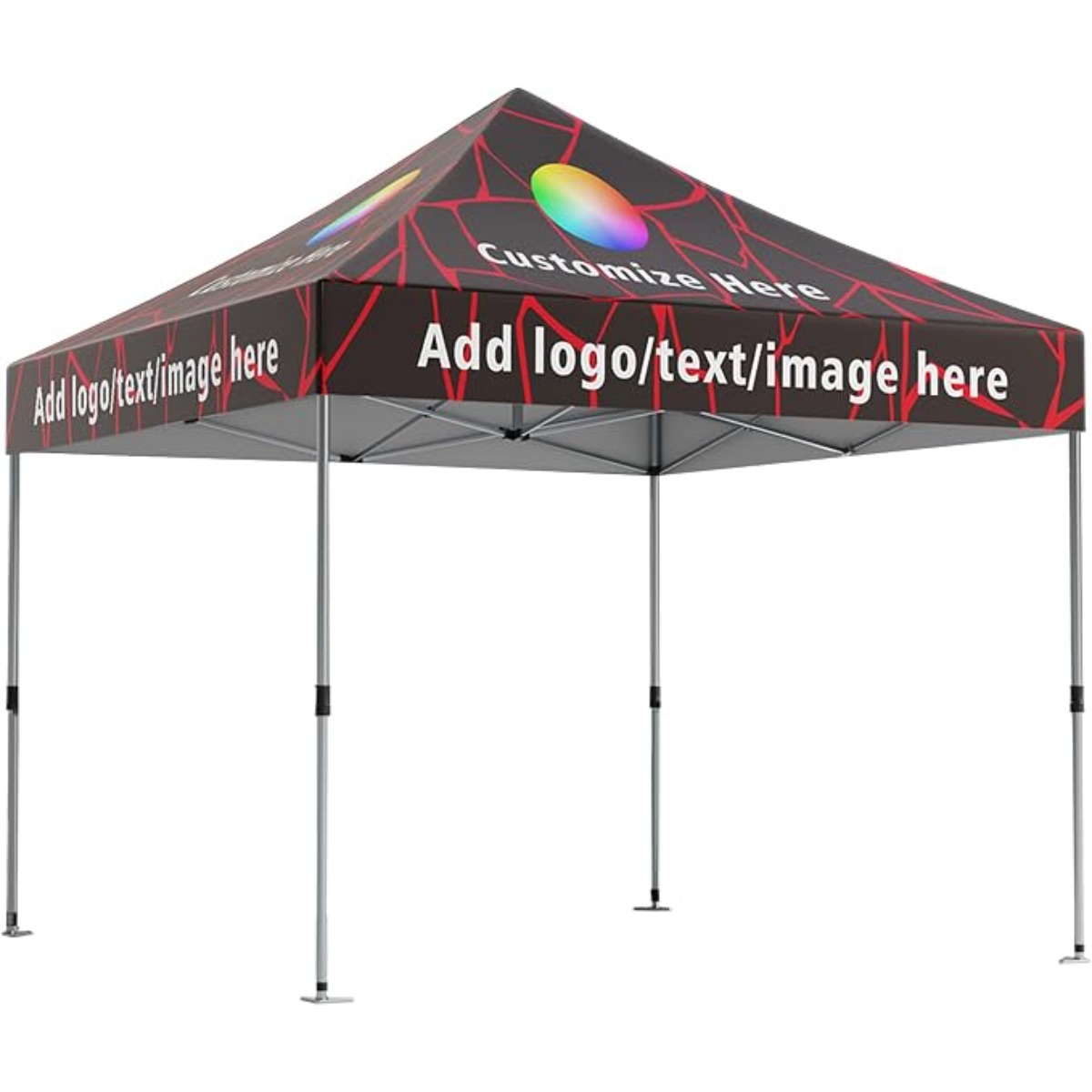 Teto de Tenda Personalizado 10 - Commercial Printing Logo avaliação e preço