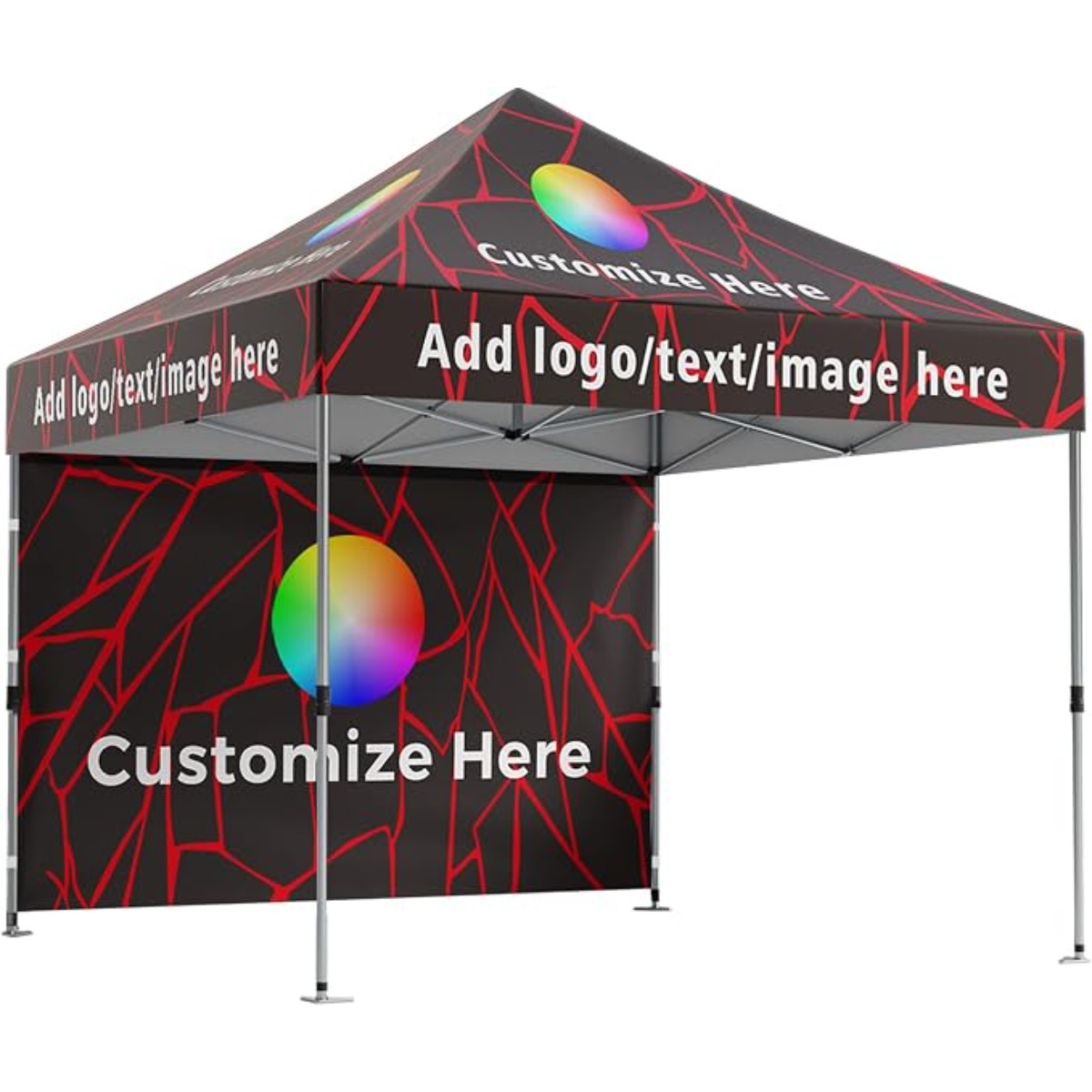 Teto de Tenda Personalizado 10 - Commercial Printing Logo avaliação e preço
